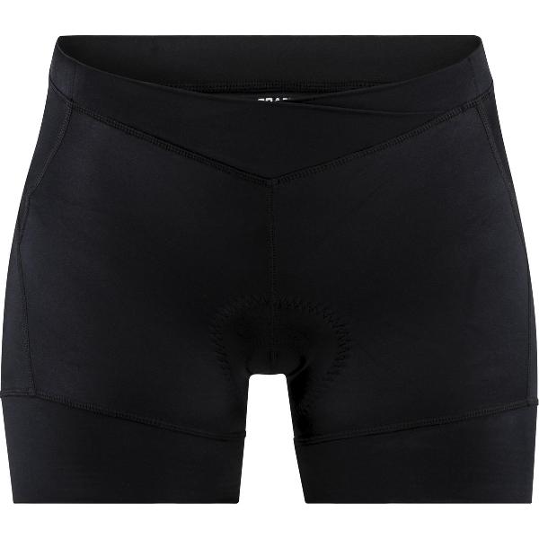 Craft Fietsbroek Kort Zonder Bretels Dames Zwart - ESSENCE HOT PANTS W BLACK - S