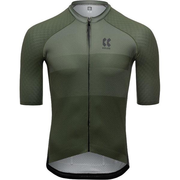 Kalas Passion Z1 Fietsshirt Heren Khaki Maat 2/S