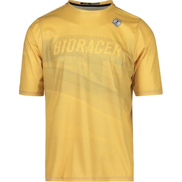 BIORACER Off-Road Fietsshirt Heren Korte Mouw - Sahara - Maat L - Fietsshirt voor mountainbiken, cyclocross & gravelrijden