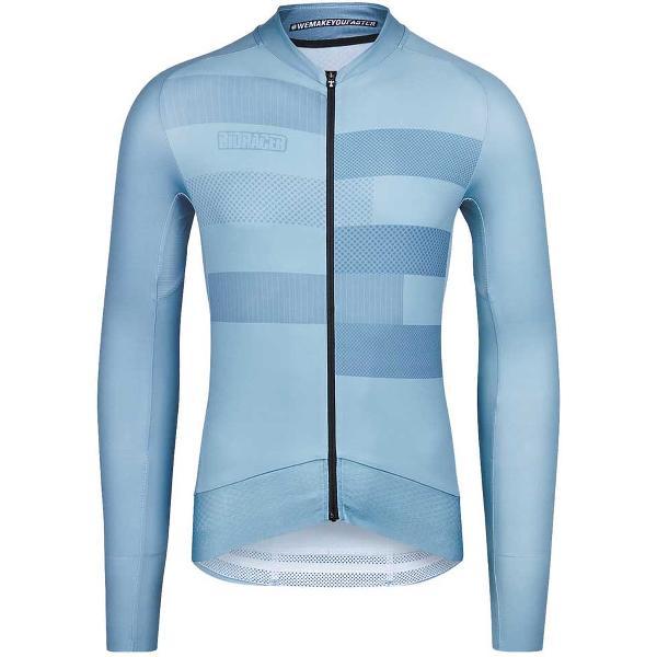 Bioracer Epic Jersey Met Lange Mouwen Blauw 2XL Man