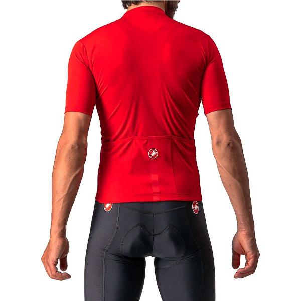 Castelli Fietsshirt Korte Mouwen Heren Rood - CLASSIFICA JERSEY RED-2XL