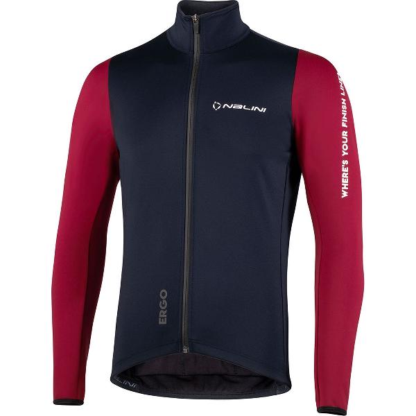 Nalini - Heren - Fietsjack winter - Winddicht Warm Wielrenjack - Blauw - NEWCARENAJKT1 - XL