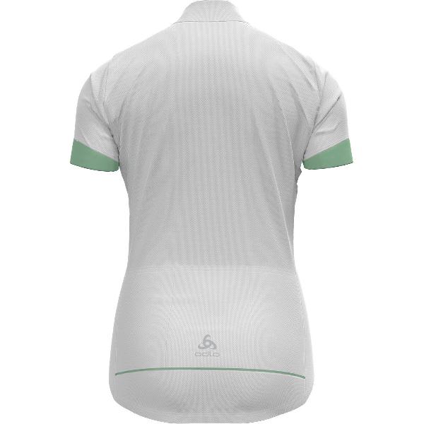 Odlo Essential Korte Mouwen Fietsshirt Wit M Vrouw