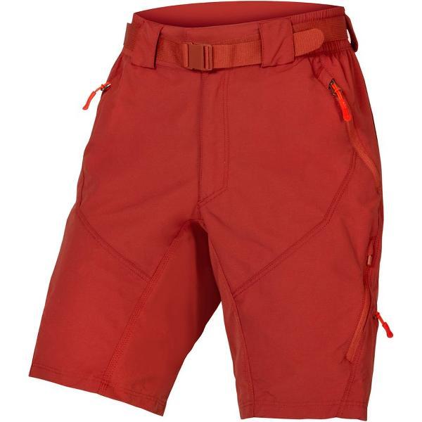 Endura Hummvee Ii Short Met Zeem Rood L Vrouw