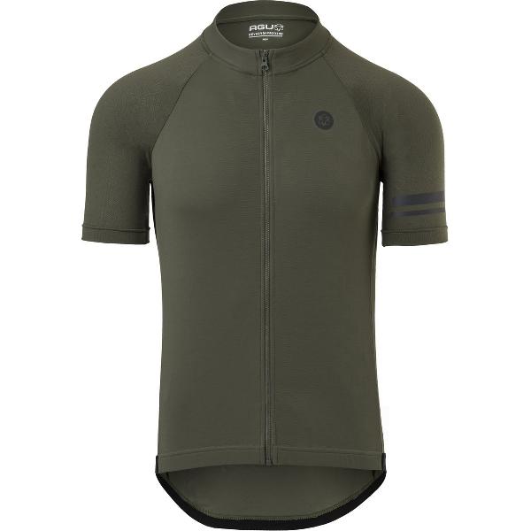 AGU Core Fietsshirt II Essential Heren - Groen Maat XXXXL