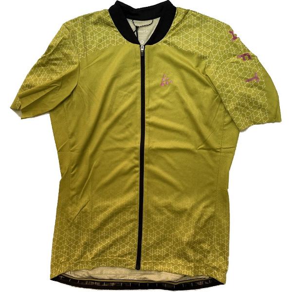 Craft - Stride Jersey W - Fietsshirt - Dames - Geel - Maat M