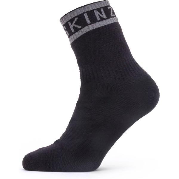 Sealskinz Waterproof Warm Weather Length Sock with Hydrostop Fietssokken Unisex - Maat M