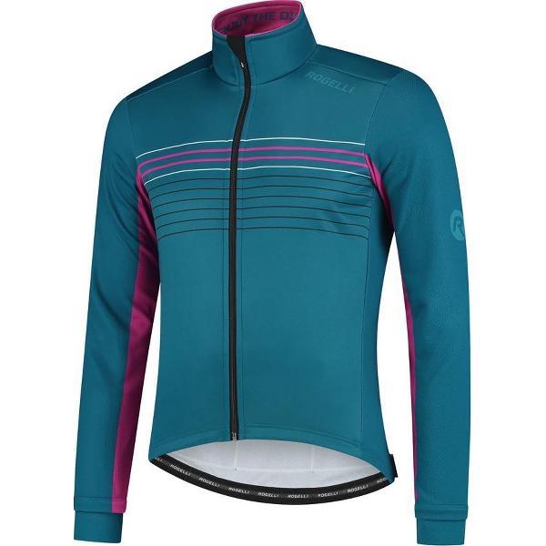 Rogelli Kalon Fietsjack Winter - Heren - Blauw, Magenta - Maat L