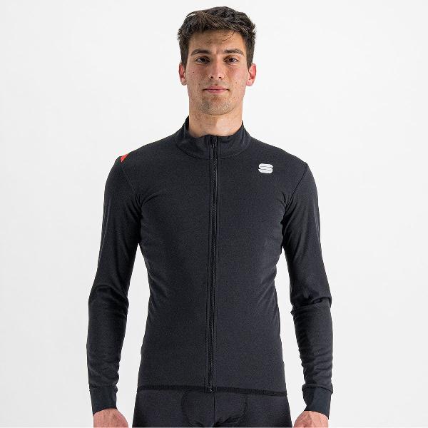 Sportful Fietsjack Lange mouwen Zeer sterk waterafstotend voor Heren Zwart - SF Fiandre Light No Rain Jacket-Black - XL