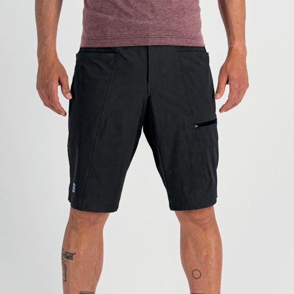 Sportful GIARA Overshort Black - Mannen - maat S