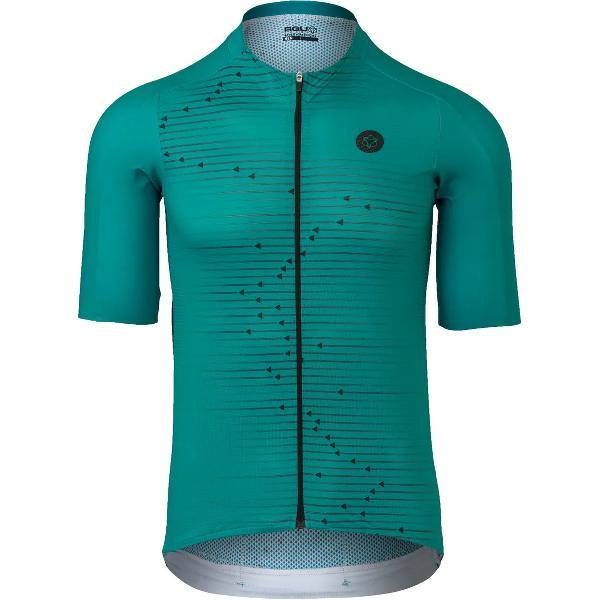 AGU AERO FIETSSHIRT II PREMIUM HEREN PLUME/BLACK Maat XL