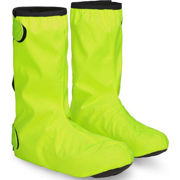 GripGrab - DryFoot 2 Waterproof Everyday Regen Fiets Overschoenen Waterdichte Fietsoverschoenen Schoenovertrekken - Geel Hi-Vis - Maat XXL (46/47)