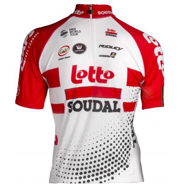 LOTTO SOUDAL VERMARC 19 KINDERFIETSSHIRT Maat 164 Jaar