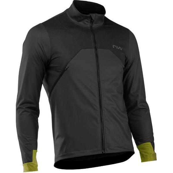 NORTHWAVE Extreme 2 Heren Jas - Black / Fluor Yellow - M