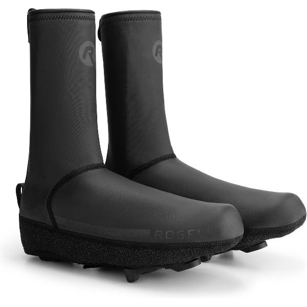 Rogelli Artec Fiets Overschoenen - Wielrennen - Winddicht en Waterdicht - Getapte naden - Zwart - Maat 46-47