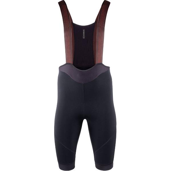 Nalini - Heren - Fietsbroek Kort met Bretels - Koersbroek - Thermo - Wielrenbroek Met Zeem - Zwart - IDEALE BIB SHORT - L