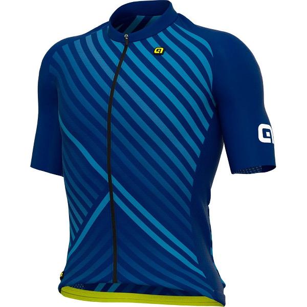 Ale Fast Korte Mouwen Fietsshirt Blauw S Man