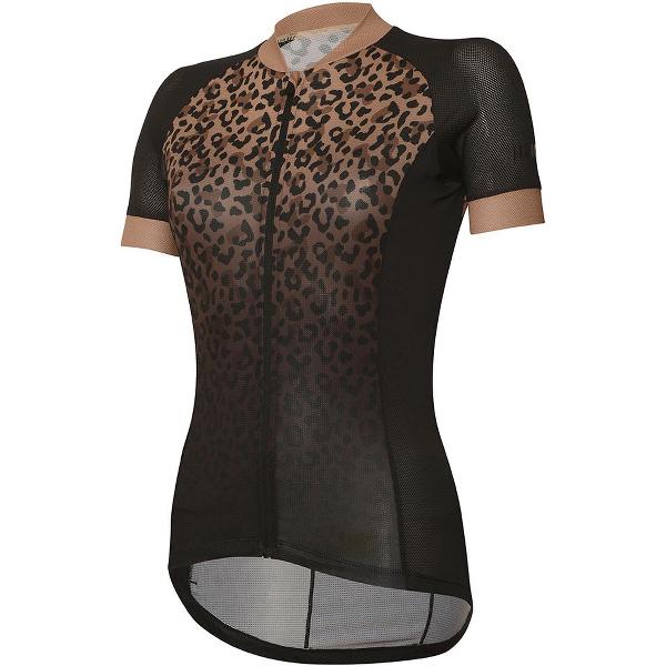 Rh+ Venere Evo Jersey Met Korte Mouwen Bruin,Zwart XL Vrouw