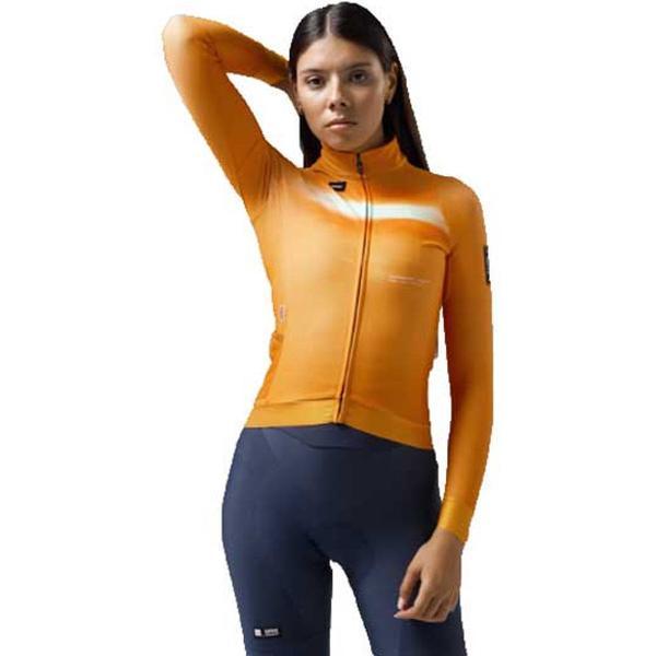 Gobik Hyder Jersey Met Lange Mouwen Oranje XS Vrouw