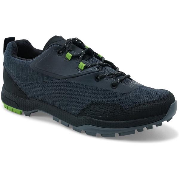 CUBE Sportschoenen ATX OX - Fietsschoenen - Wandelschoenen - Vetersluiting - Grijs/Zwart/Groen - Maat 40