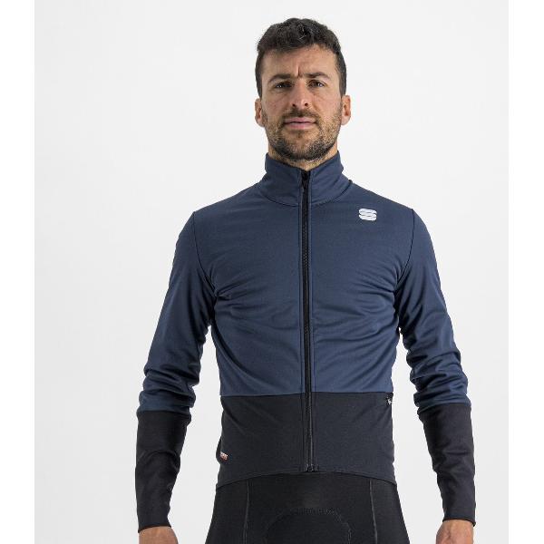 Sportful Fietsjack winter Heren Blauw - TOTAL COMFORT JACKET GALAXY BLUE - XXL