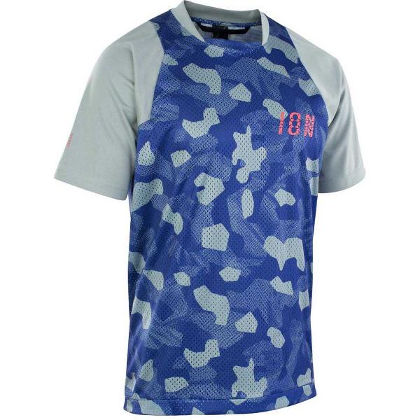 Ion Scrub T-shirt Met Korte Mouwen Blauw XL Man