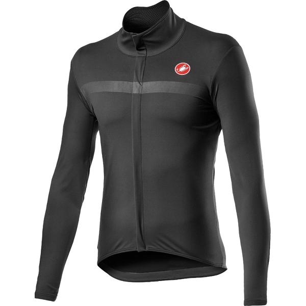 Castelli Fietsjack Lange mouwen Heren Grijs - Goccia Jacket Dark Gray - 3XL