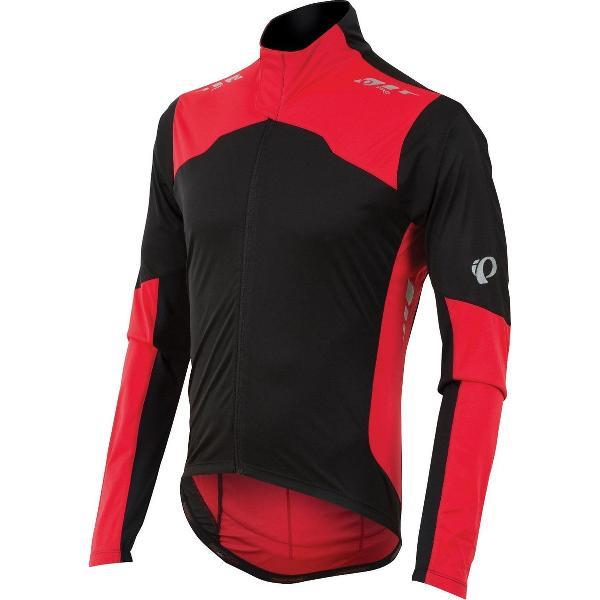 PEARL iZUMi P.R.O. Aero jersey lange mouwen Heren rood/zwart Maat L