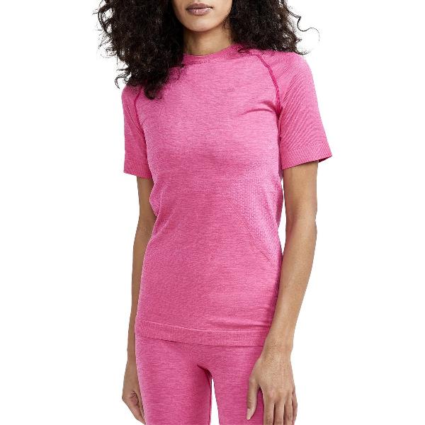 Craft Core Dry Active - Thermoshirt K/M Dames - Roze - XL