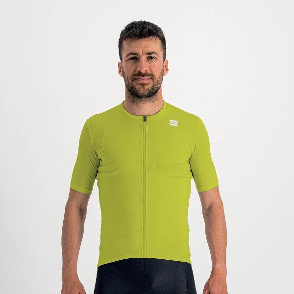 Sportful Fietsshirt Korte Mouwen Groen Heren - Matchy Short Sleeve Jersey Guacamole-XL