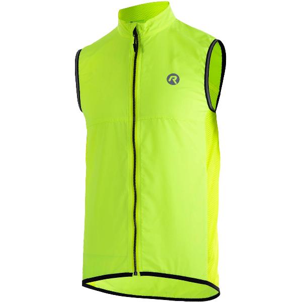 Rogelli Core Mouwloos Fietsjack - Heren - Fluor - Maat S