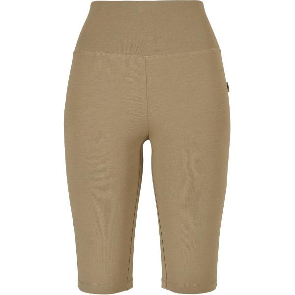 Urban Classics - Organic Stretch Jersey Korte cycle broek - M - Groen