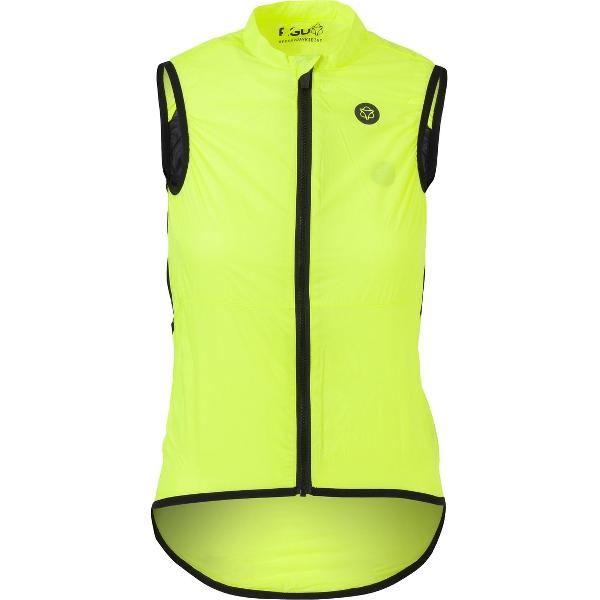 AGU Wind Body Essential Dames Fietsjack - Maat XXL - Geel