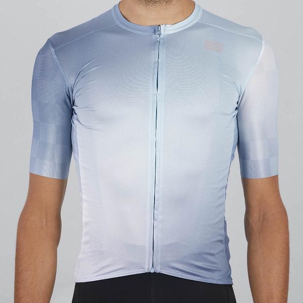 Sportful ROCKET Fietsshirt Blue Sky - Mannen - maat XXL