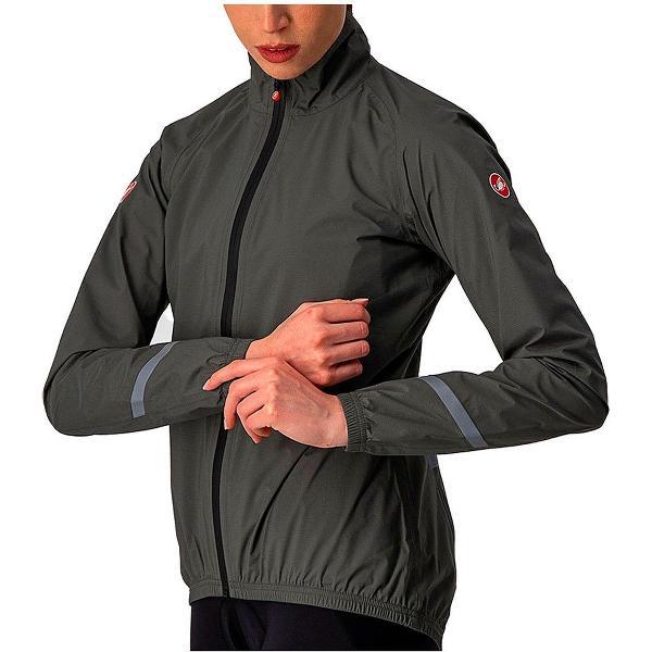 Castelli EMERGENCY 2 RAIN fietsjas Dames Military Green - Vrouwen - maat L