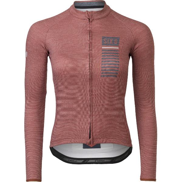 AGU Merino III Fietsshirt Lange Mouwen III SIX6 Dames - Spice - M