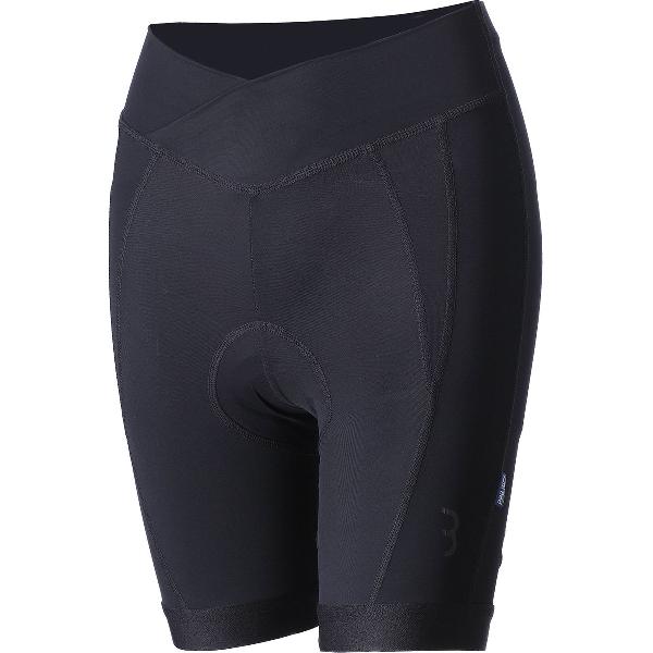 BBB Cycling Omnium Shorts Dames Fietsbroek Kort - Korte Wielrenbroek Met Zeem - Korte Fietsbroek voor Dames - Zwart - Maat S - BBW-279