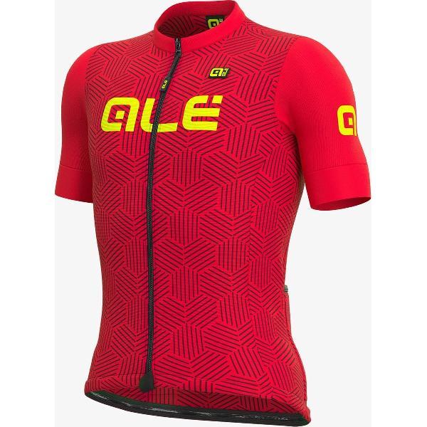 Ale Fietsshirt Korte Mouwen Solid Cross - Rood - M - Valt klein