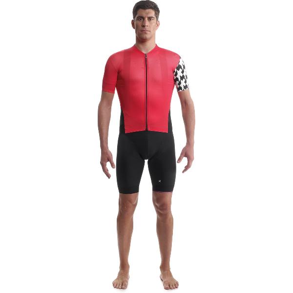 assos SS.EquipeJersey_Evo8 Heren, national red Maat M