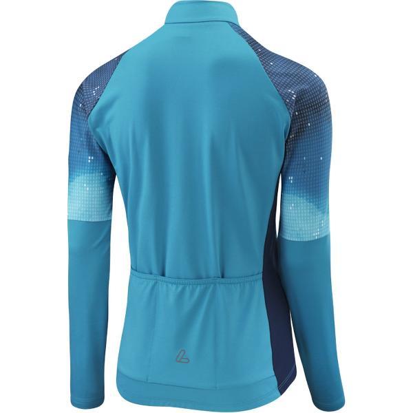 Loeffler wielrenshirt lange mouwen W Bike L/S Jersey Vapor dames - Blauw - 44