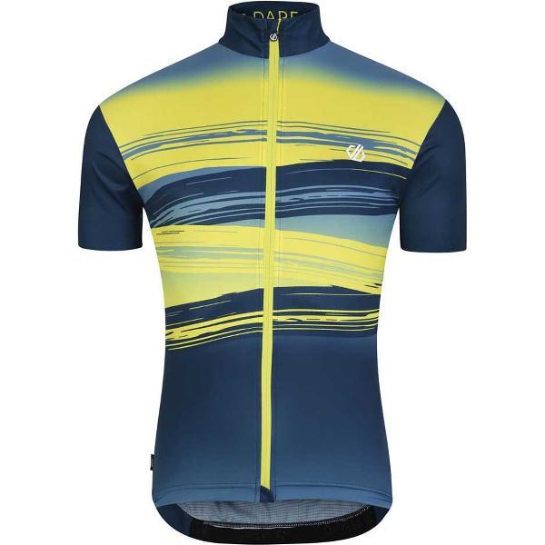 Dare2b Aep Pedal Jersey Met Korte Mouwen Blauw M Man