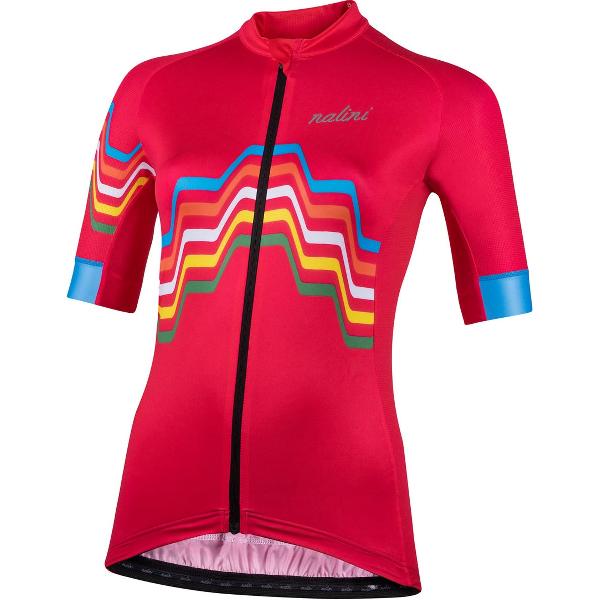 Nalini - Dames - Fietsshirt - Korte Mouwen - Wielrenshirt - Fucsia - NEW BEIJING2008 - XS