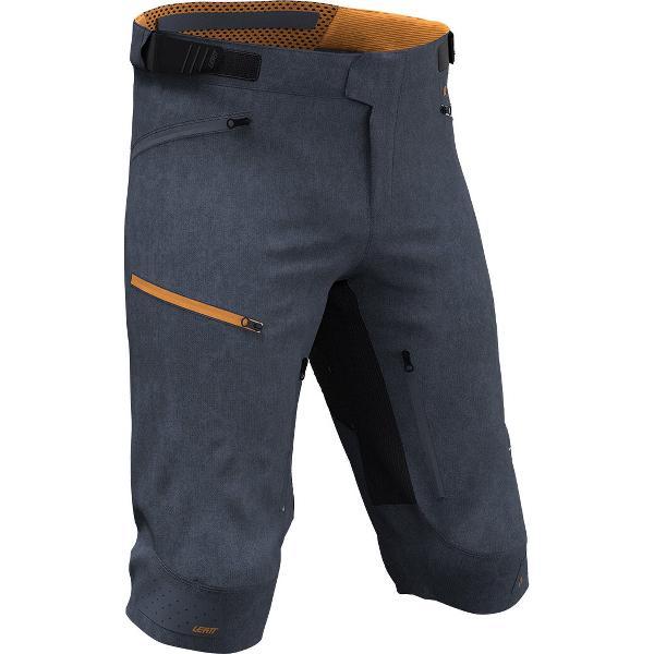 Leatt MTB All Mountain 5.0 Shorts Heren, blauw/oranje