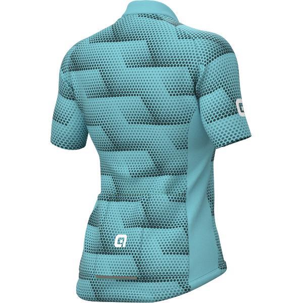 Ale Dames Fietsshirt Korte Mouwen Solid Sharp - Lichtblauw - XXL - Valt klein