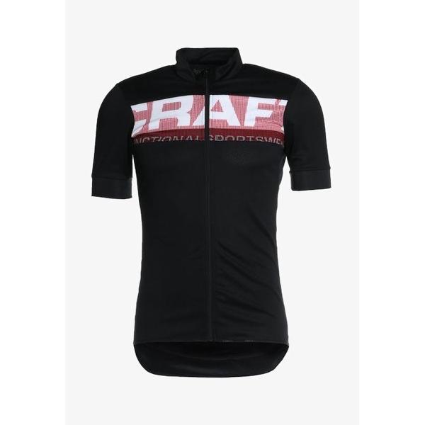 Craft fietsshirt korte mouwen heren Zwart / REEL JERSEY M - S