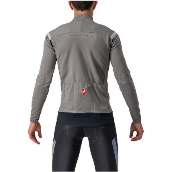 Castelli Windjack sterk waterafstotend Heren Zwart Zwart - PERFETTO RoS 2 JACKET LIGHT BLACK BLACK REFLEX - 2XL