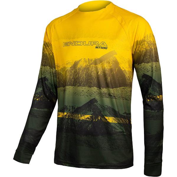 Endura MT500 Scenic L/S Tee LTD - Olive Green