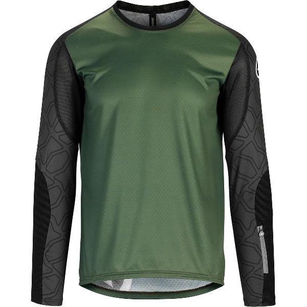 Assos Trail Fietsshirt Met Lange Mouwen Mugo Groen