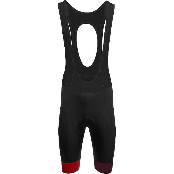 AGU Prime Bibshort Essential Heren Fietsbroek - Maat S - Rood