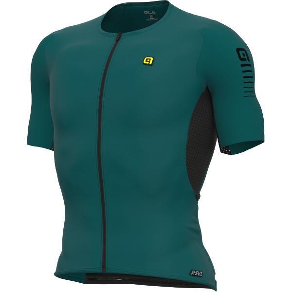 Ale Fietsshirt Korte Mouwen R-EV1 Race Special - Blauw - M - Valt klein